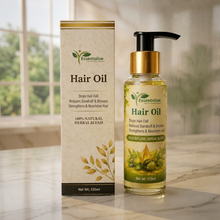 Essentolive Hair Oil – 100% Natural Herbal Oil for Hair Growth & Anti Hair Fall (120ml)